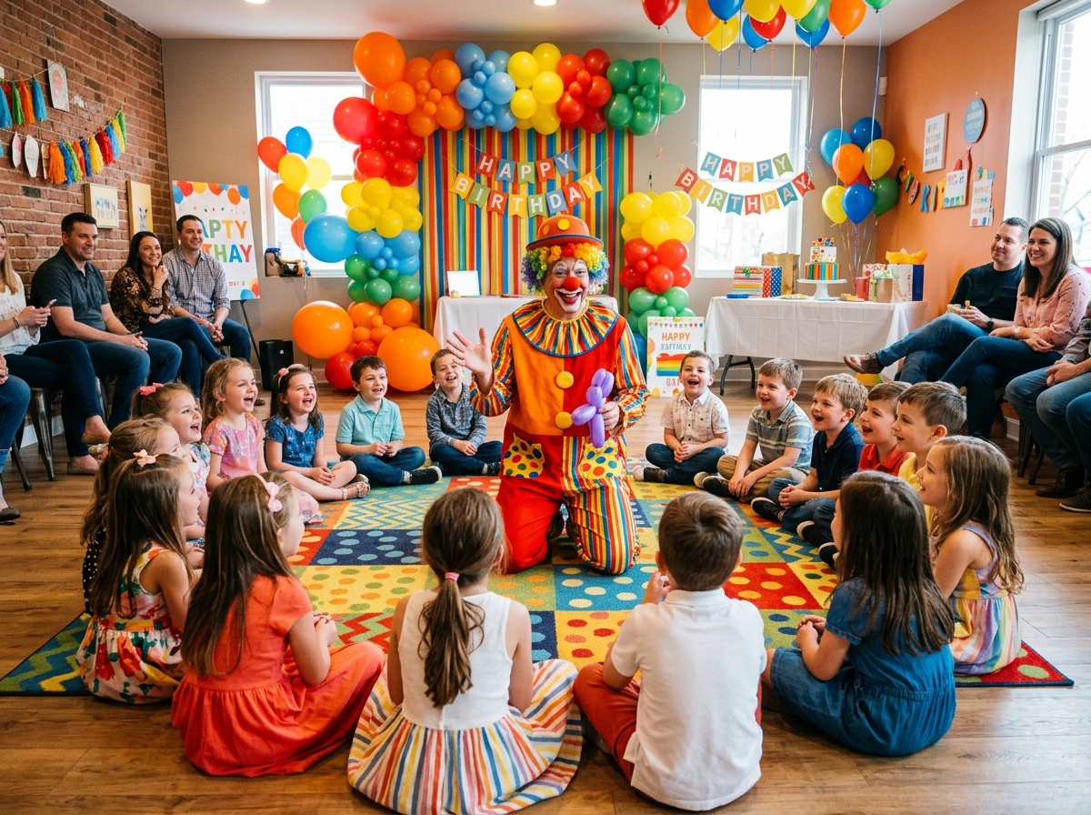 Animatie bij TipTop feestje